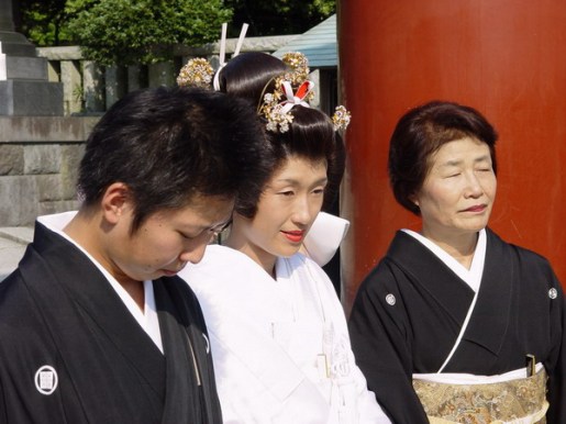 Shinto erritualakin ezkontza